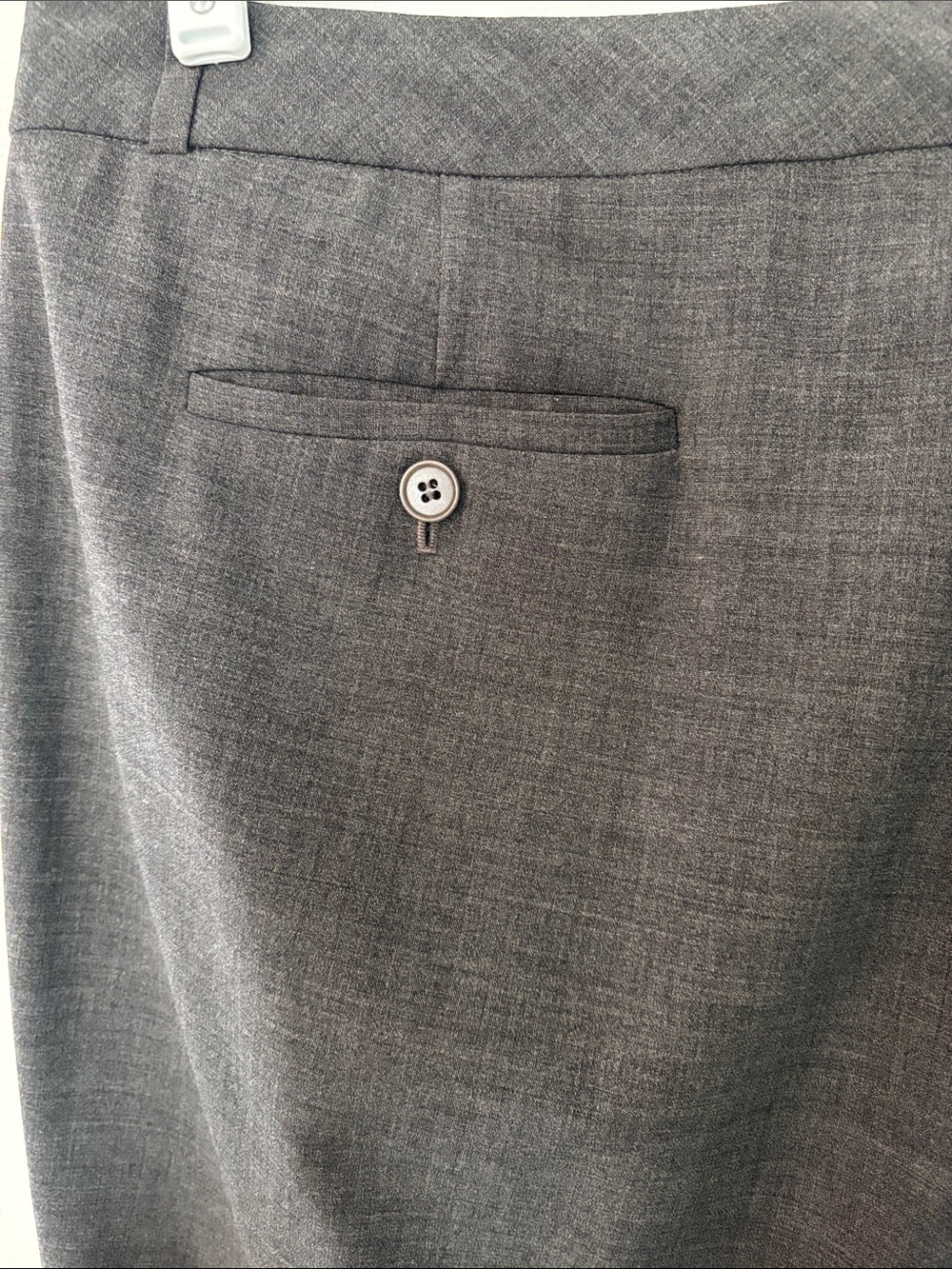 Talbots Dark Gray Lightweight Dress Trousers - Picture 3 of 5